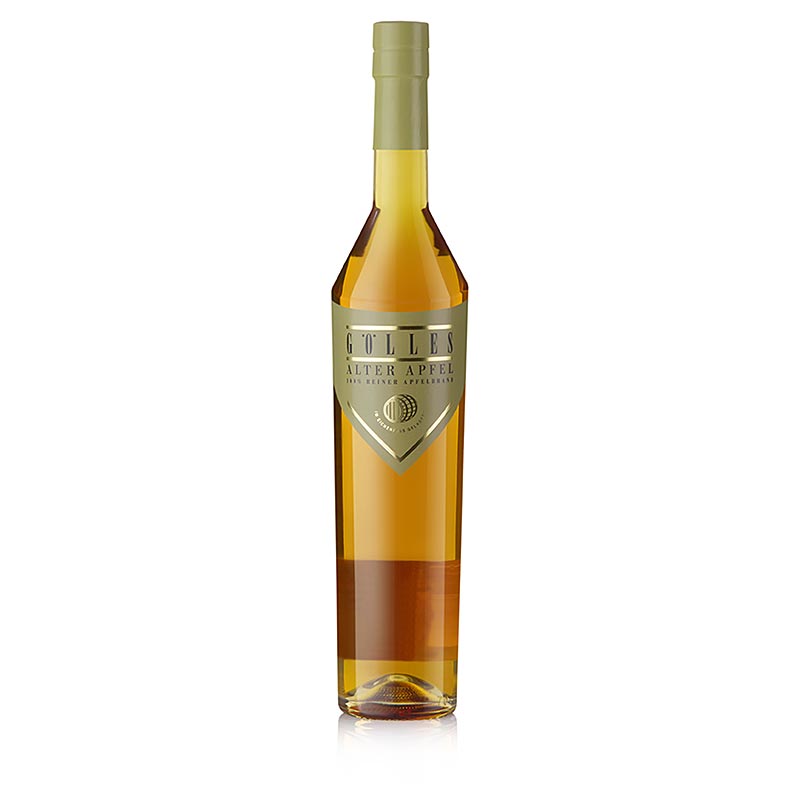 Gammel eplebrandy, lagret pa fat i 7 ar, 40% vol., Golles - 700 ml - Flaske