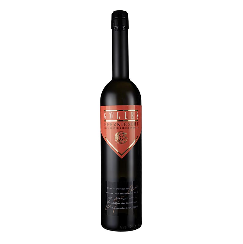 Herzcherschen - adel brannvin, 43% vol., Golles - 700 ml - Flaska