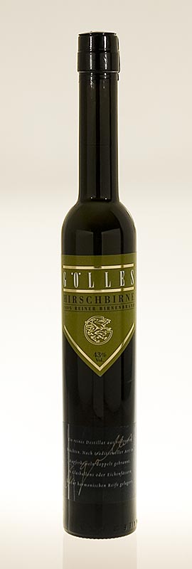 Hirschbirnen - brandy nobile, 43% vol., Golles - 350 ml - Bottiglia