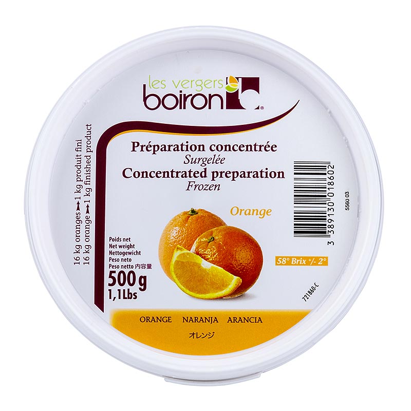 Orangensaft Konzentrat, Boiron - 500 g - Pe-dose