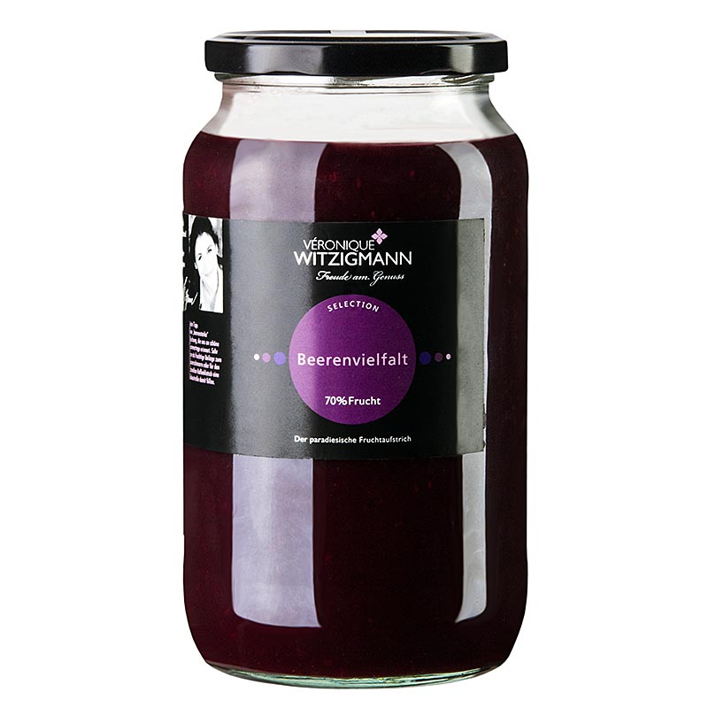 Variedade de frutas vermelhas - pasta de frutas Veronique Witzigmann - 1 kg - Vidro