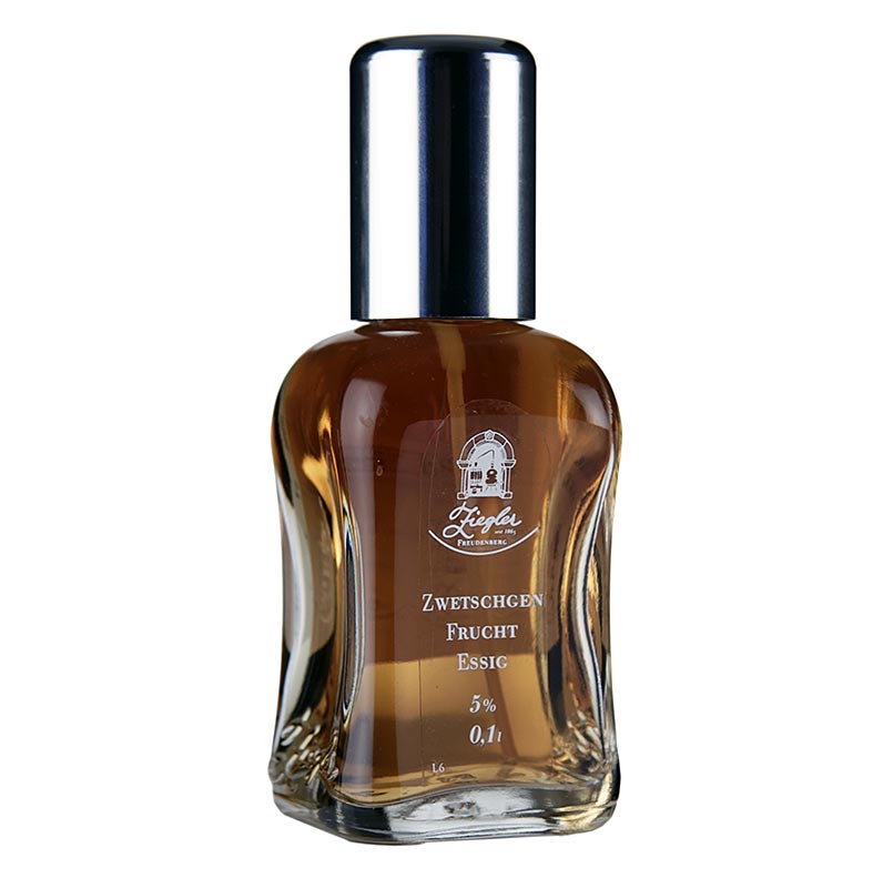 Ziegler Zwetschgen Fruchtessig, im Zerstäuber, 5% Säure - 100 ml - Flasche Ziegler Zwetschgen Fruchtessig, im Zerstäuber, 5% Säure - 100 ml - Flasche