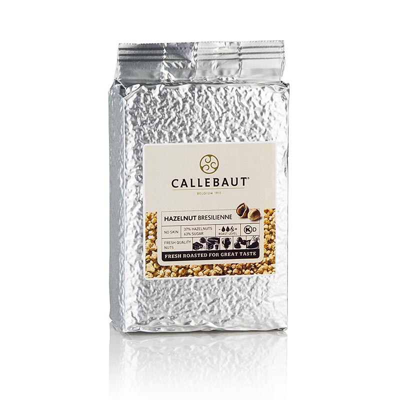 Callebaut hasselnotssprod - 1 kg - vaska