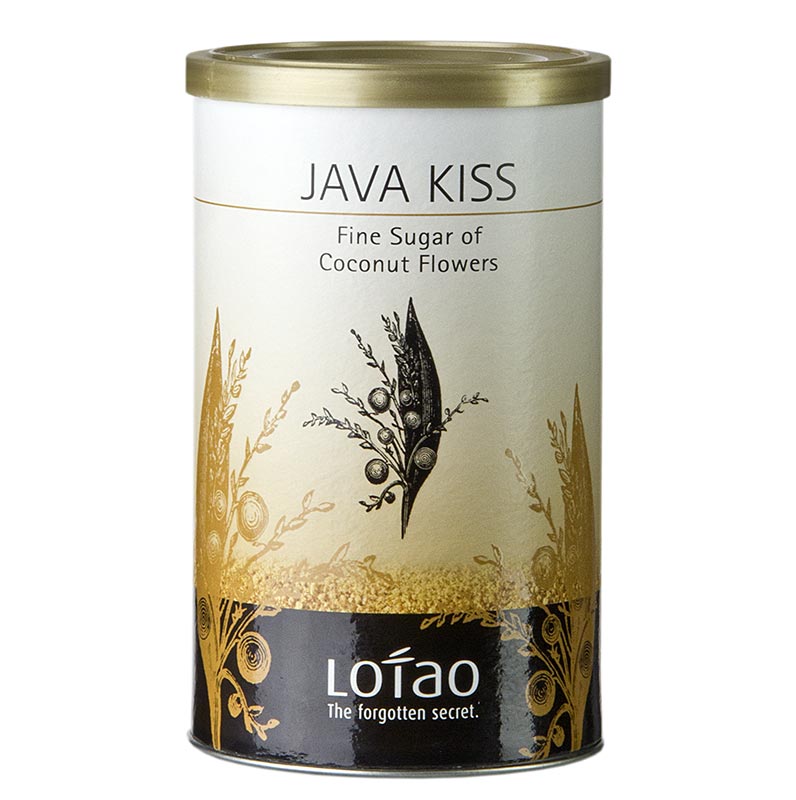 Lotao Java Kiss, acucar de flor de coco, organico - 250g - Caixa de aromas
