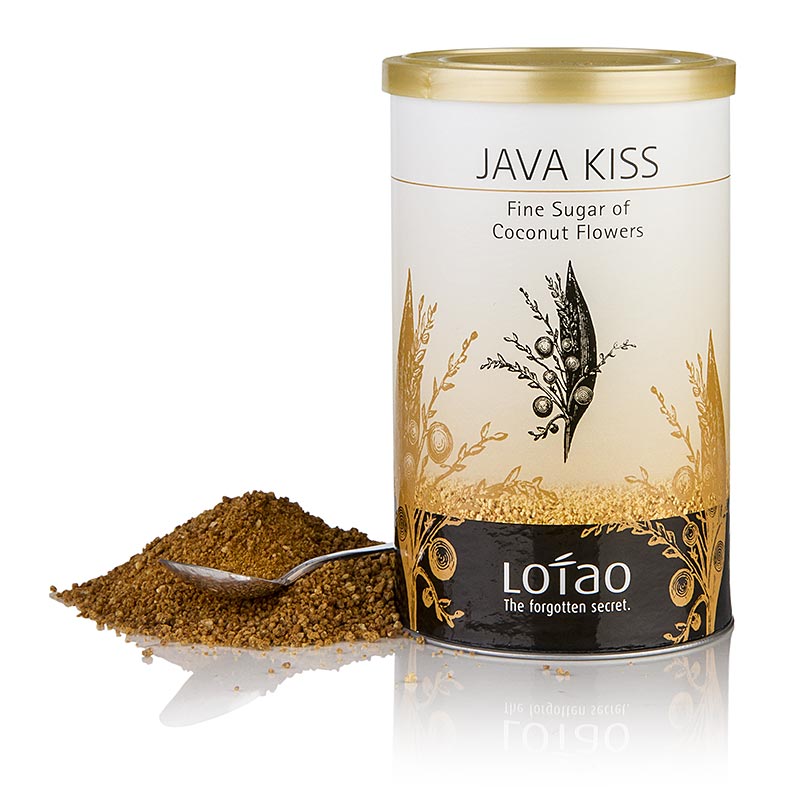 Lotao Java Kiss, acucar de flor de coco, organico - 250g - Caixa de aromas