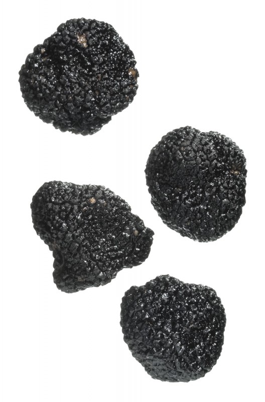 Tartufi estivi interi, trufas inteiras de verao, tuber aestivum - 12,5g - Vidro