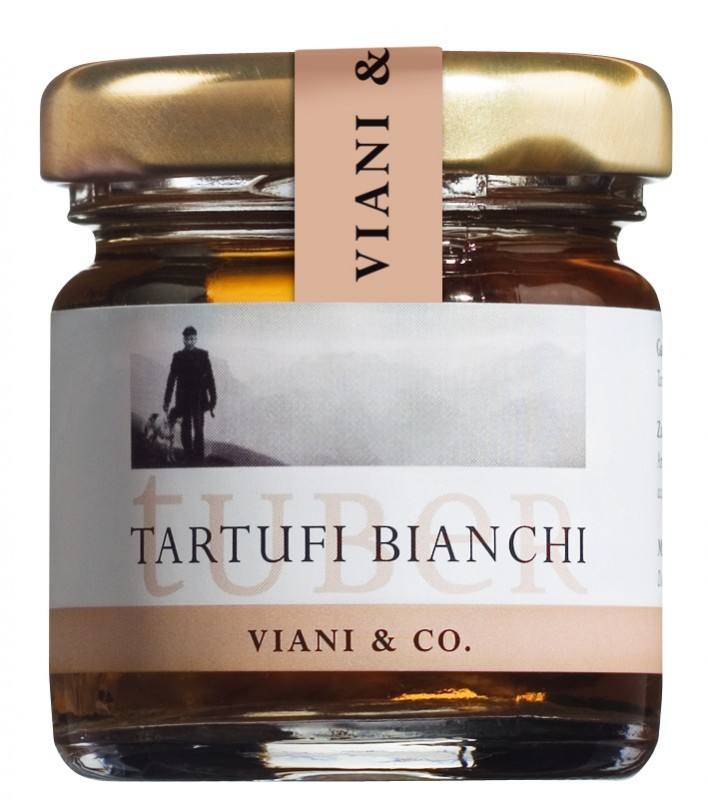 Tartufi bianchi interi, trufas brancas inteiras, extra - 12,5g - Vidro