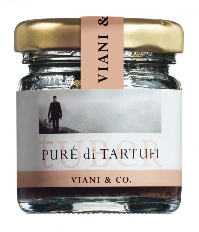 Pure di tartufi, hvit troeffelpure - 25 g - Glass