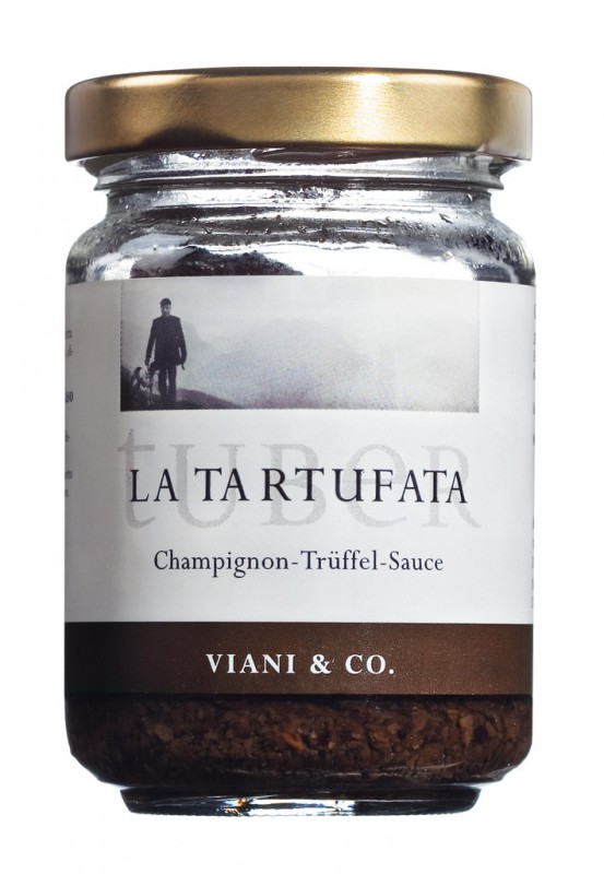 La Tartufata, molho de cogumelos e trufas - 120g - Vidro