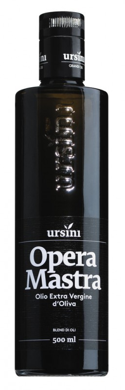 Olio extra virgem Opera Mastra, Coupage, azeite extra virgem Opera Mastra, Ursini - 500ml - Garrafa