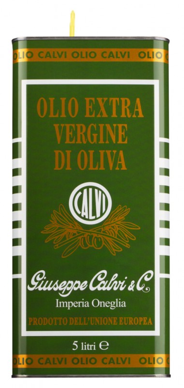 Olio extra virgem filtrado, azeite extra virgem filtrado, Calvi - 5.000ml - pode