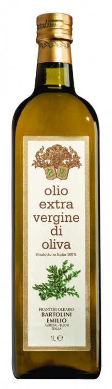 Olio extra virgin Bartolini Classico, extra virgin olivolja Bartolini, Bartolini - 1 000 ml - Flaska