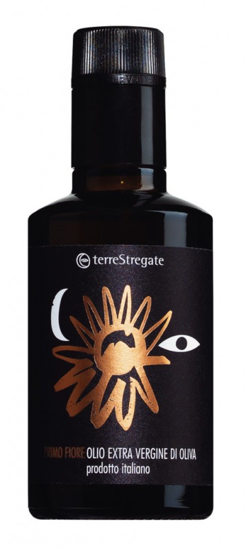 Olio extra vergine di oliva Primo Fiore, olio extra vergine di oliva Primo Fiore, Terre Stregate - 250 ml - Bottiglia