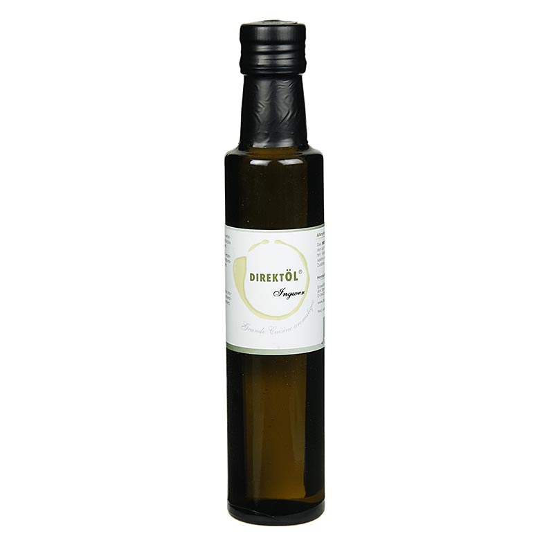 Direktöl Ingwer, mit Sonnenblumenkernöl - 250 ml - Flasche Direktöl Ingwer, mit Sonnenblumenkernöl - 250 ml - Flasche