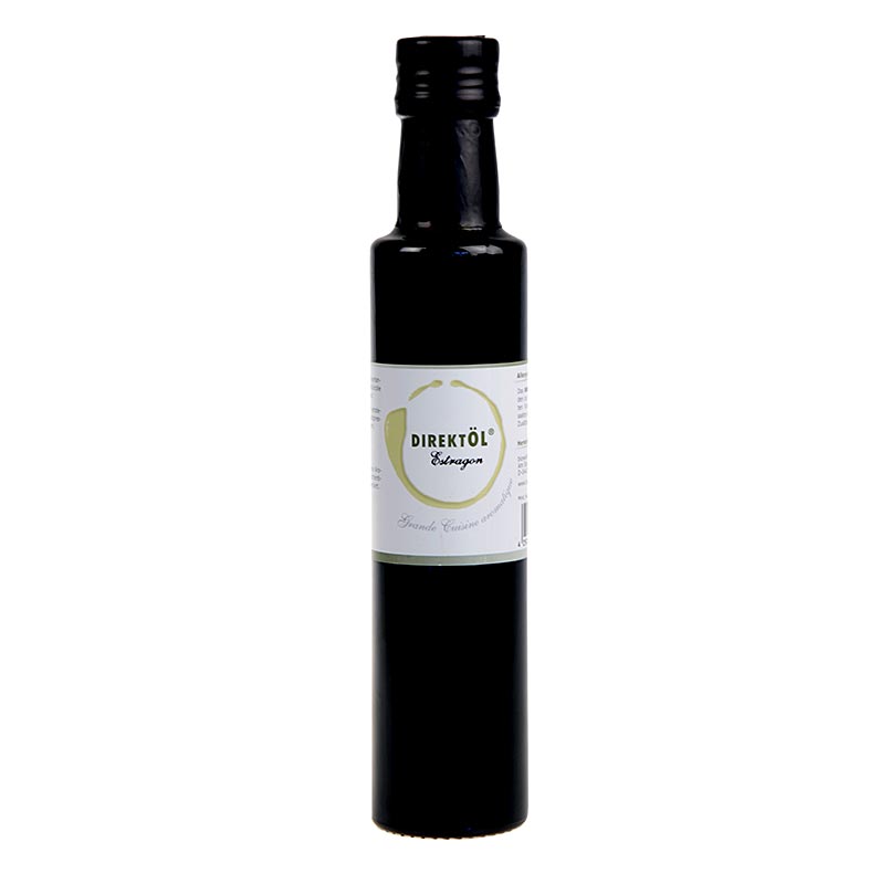 Direktöl Estragon, mit Sonnenblumenkernöl - 250 ml - Flasche Direktöl Estragon, mit Sonnenblumenkernöl - 250 ml - Flasche