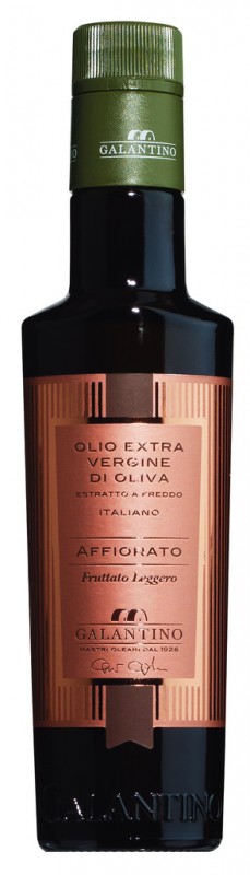 Olio extra virgine Affiorato, aceite de oliva virgen extra, cucharada de aceite, Galantino - 250ml - Botella Olio extra virgine Affiorato, aceite de oliva virgen extra, cucharada de aceite, Galantino - 250ml - Botella
