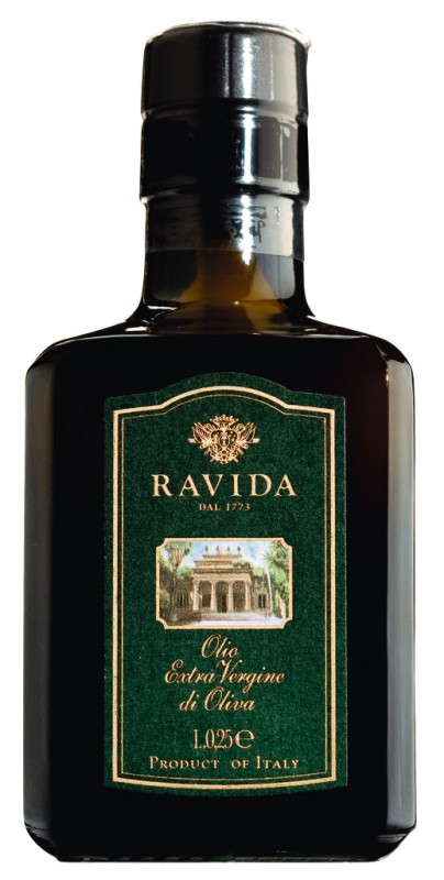 Olio extra virgin Ravida Premium, extra virgin olivenolje Ravida, Ravida - 250 ml - Flaske