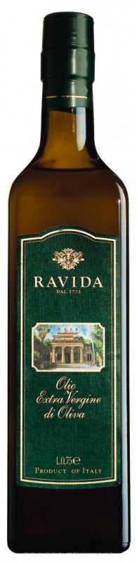 Olio extra virgin Ravida Premium, extra virgin olifuolia Ravida, Ravida - 750ml - Flaska