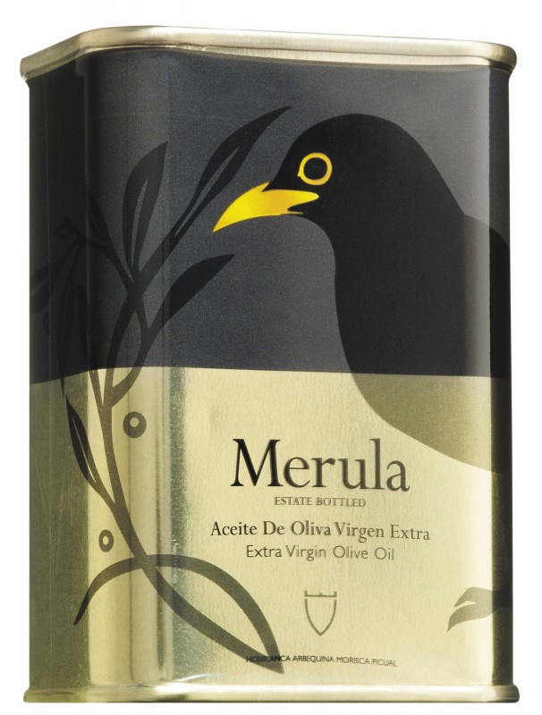 Aceite virgen extra Merula, aceite de oliva virgen extra Merula, Marques de Valdueza - 500ml - poder