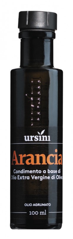 Olio Arancia, oliivioljy appelsiinilla, ursini - 100 ml - Pullo