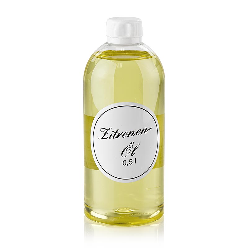 Zitronenöl - Rapsöl mit Zitrone - 500 ml - Flasche Zitronenöl - Rapsöl mit Zitrone - 500 ml - Flasche