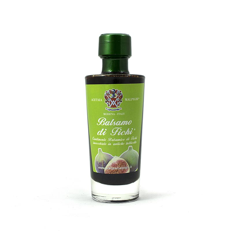 Balsamo di Fichi, condimento com figos, 5 anos, Malpighi - 100ml - Garrafa Balsamo di Fichi, condimento com figos, 5 anos, Malpighi - 100ml - Garrafa