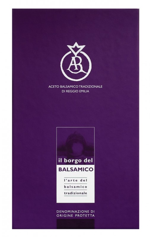 Aceto Balsamico Tradizionale DOP Aragosta, balsamiviinietikka DOP Reggio Emiliasta, vahintaan 12 vuotta, Il Borgo del Balsamico - 100 ml - Pullo