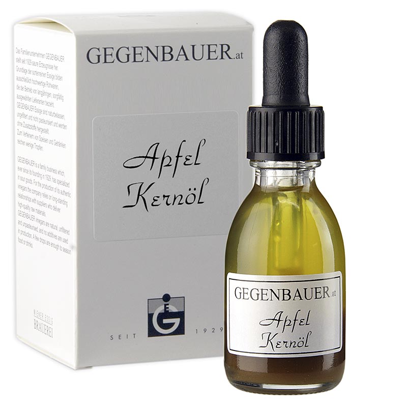 Apfelkernöl von Gegenbauer, in der Pipettenflasche - 30 ml - Flasche Apfelkernöl von Gegenbauer, in der Pipettenflasche - 30 ml - Flasche