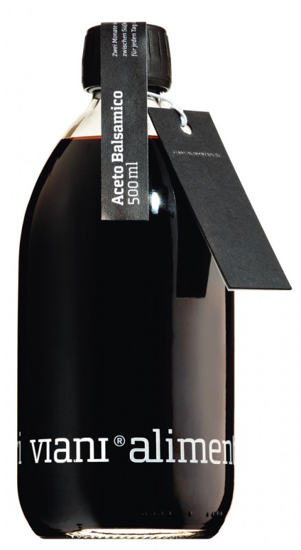 NERO - Aceto Balsamico, Vinagre Balsamico, Viani - 500ml - Garrafa