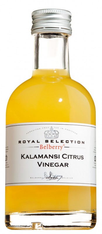 Vinagre citrico Kalamansi, vinagre de limao, Belberry - 200ml - Garrafa