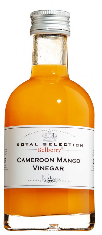 Aceto di mango del Camerun, aceto di mango, belberry - 200 ml - Bottiglia
