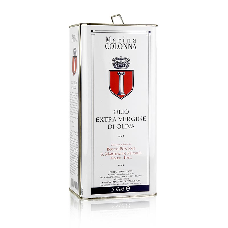 Natives Olivenöl Extra, Marina Colonna Classic Blend, delikat fruchtig - 5 l - Kanister Natives Olivenöl Extra, Marina Colonna Classic Blend, delikat fruchtig - 5 l - Kanister
