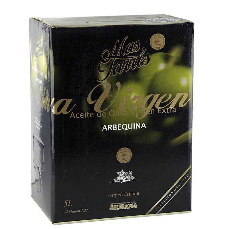 Oliva Verde Mas Tarres, Olivenöl Extra Virgen, Arbequina Oliven, DOP Siurana - 5 l - Kanister Oliva Verde Mas Tarres, Olivenöl Extra Virgen, Arbequina Oliven, DOP Siurana - 5 l - Kanister