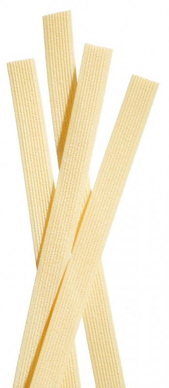 Rigate Pappardelle, pasta semolina gandum durum, Rustichella - 500 gram - mengemas