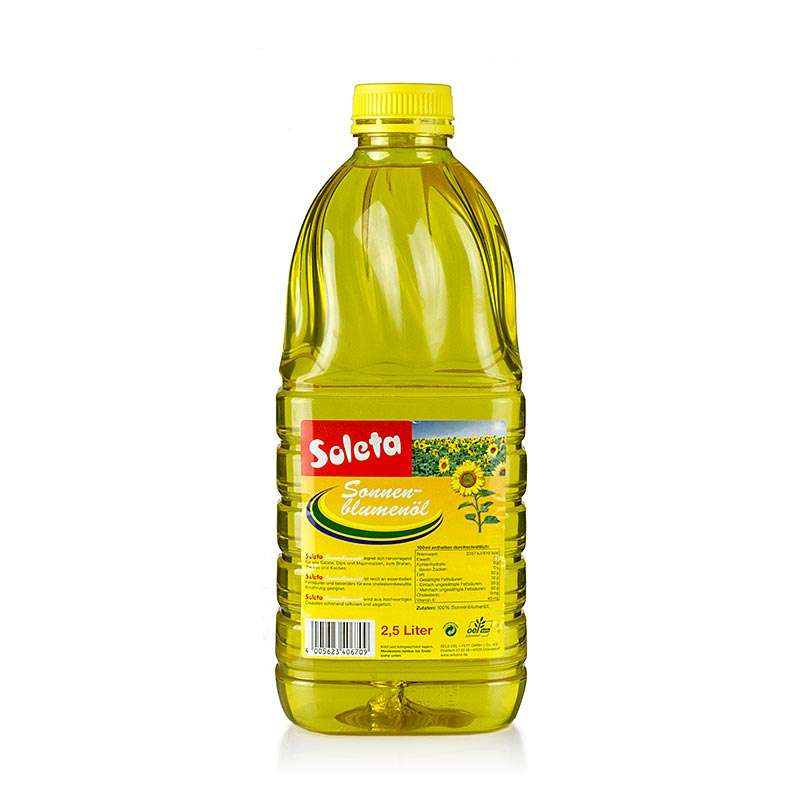 Sonnenblumenöl - 2,5 l - Pe-flasche Sonnenblumenöl - 2,5 l - Pe-flasche