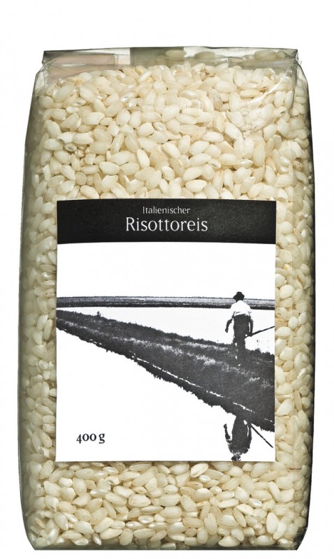 Oriz rizoto, varieteti Vialone Nano, Viani - 400 gr - paketoj