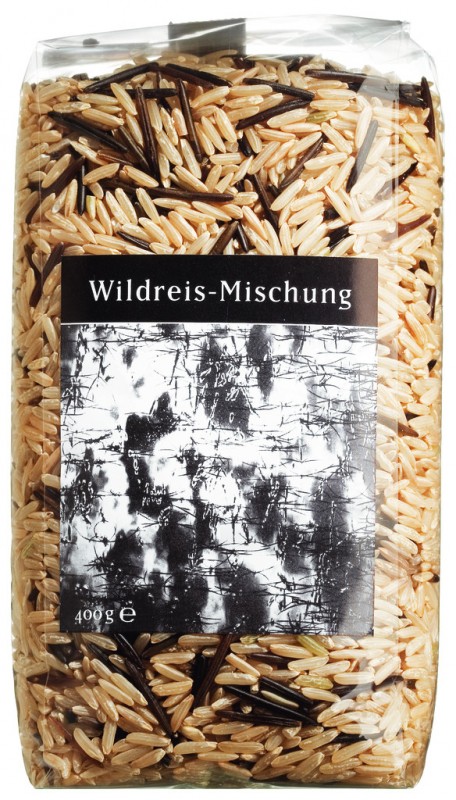 Mistura natural de arroz selvagem, Italia / Canada, Viani - 400g - pacote