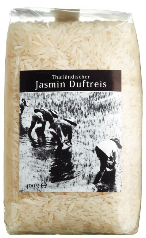 Jasmine - Riso Profumato Qualita Tripla A, Asia, Viani - 400 g - pacchetto