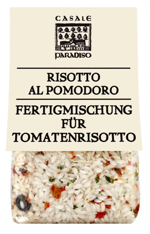 Risotto al pomodoro, risotto med tomater, Casale Paradiso - 300 g - pakke