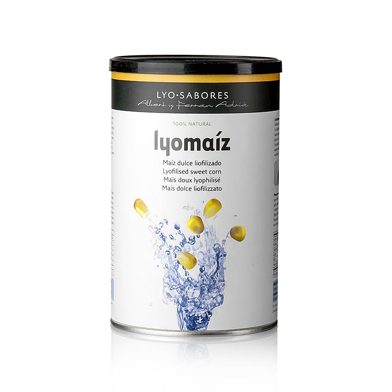 Lyo-Sabores, gefriergetrocknete Maiskörner - 200 g - Aromabox Lyo-Sabores, gefriergetrocknete Maiskörner - 200 g - Aromabox