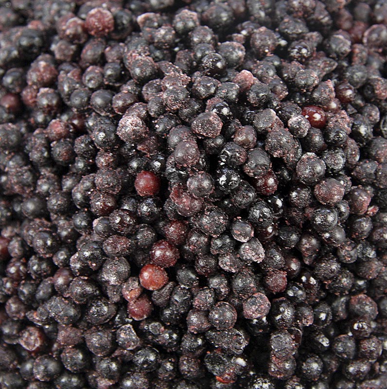 Holunderbeeren, ganz - 10 kg - Karton Holunderbeeren, ganz - 10 kg - Karton