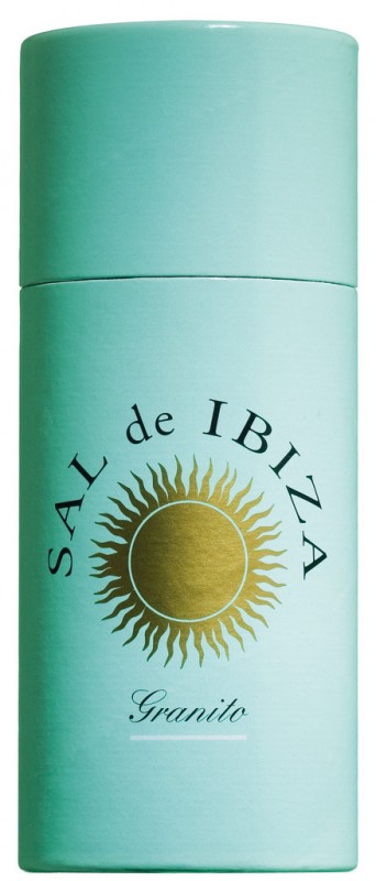 Granito, shaker, garam laut dalam shaker barang kemas, Sal de Ibiza - 250 g - sekeping