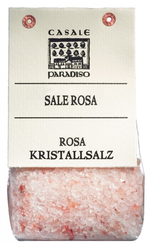 Sal-gema rosa da provincia de Punjab, sal-gema da provincia de Punjab, Casale Paradiso - 300g - bolsa