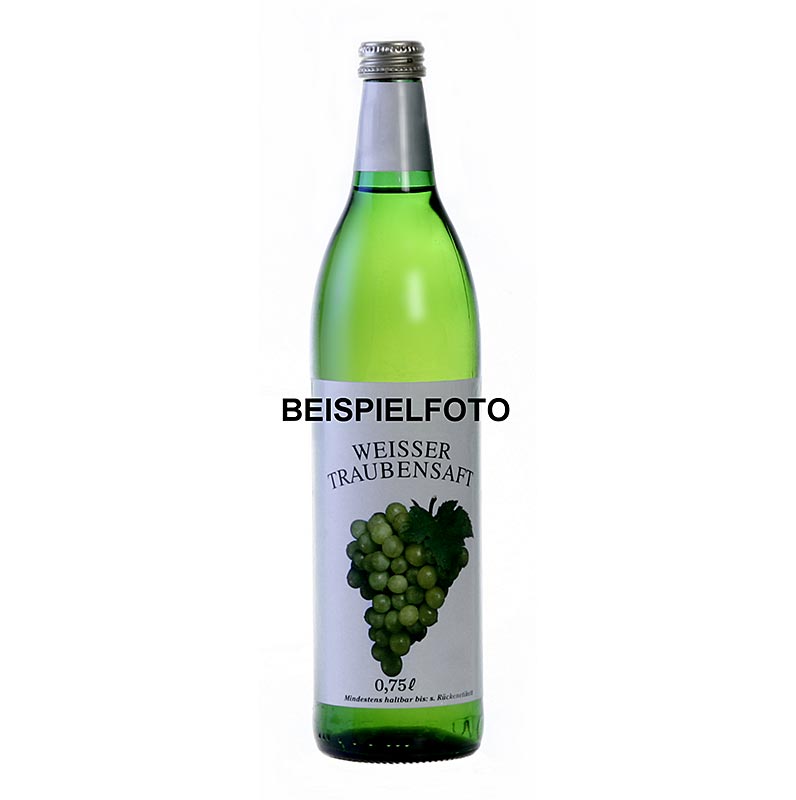 Traubensaft, weiß - 750 ml - Flasche Traubensaft, weiß - 750 ml - Flasche