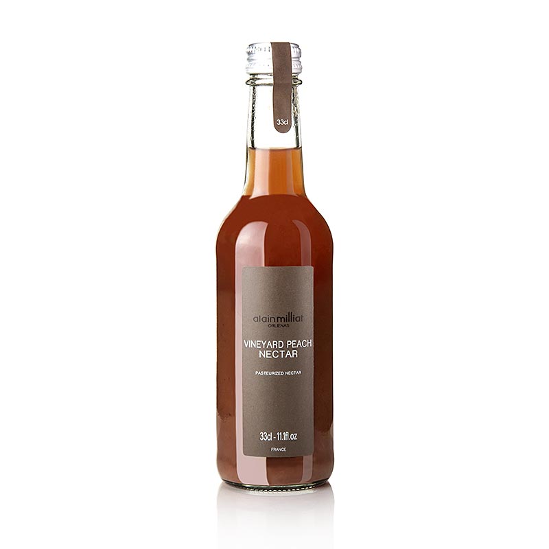 Roter Weinbergspfirsich Nektar, Alain Milliat (Rhone-Alpes) - 330 ml - Flasche Roter Weinbergspfirsich Nektar, Alain Milliat (Rhone-Alpes) - 330 ml - Flasche
