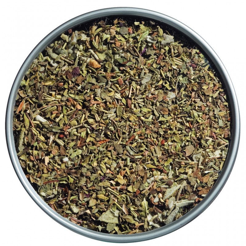 Herbes de la Toscana, barreja d`especies, Le Specialita di Viani - 45 g - llauna