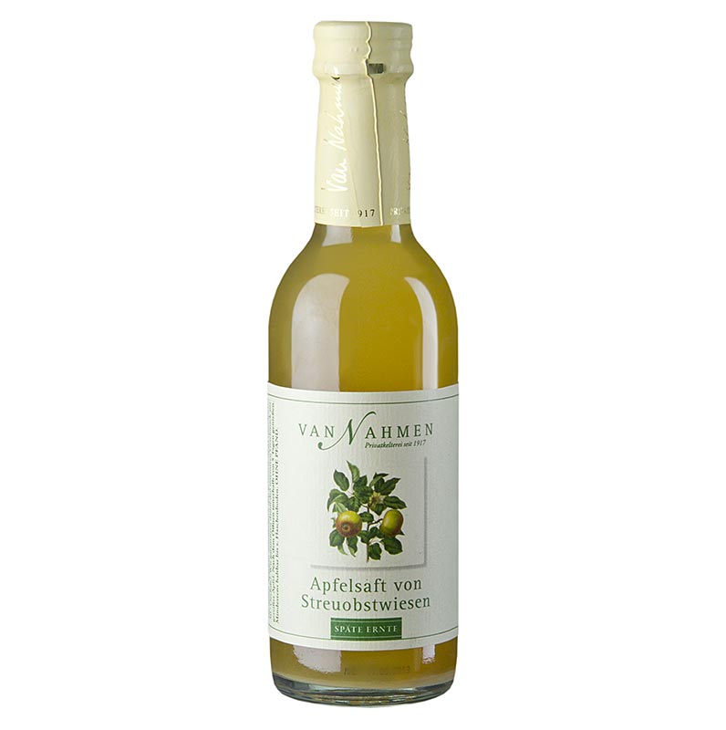 van Nahmen - Streuobstwiesen Apfelsaft, späte Ernte, 100% Direktsaft - 250 ml - Flasche van Nahmen - Streuobstwiesen Apfelsaft, späte Ernte, 100% Direktsaft - 250 ml - Flasche
