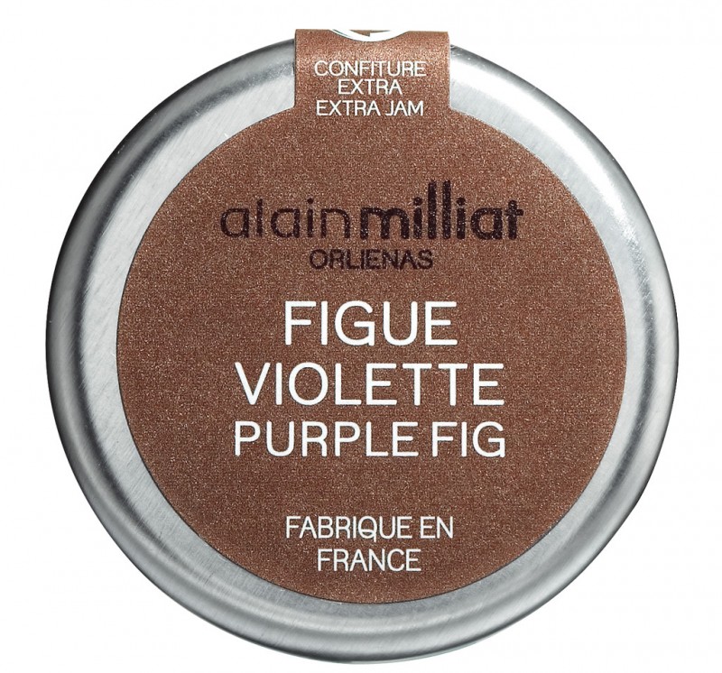 Confettura di fichi Violette de Sollies, Confettura di fichi Violette de Sollies, Alain Milliat - 30 g - Bicchiere