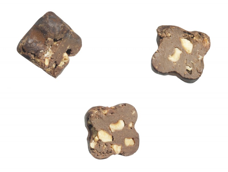 Tartufi dolci al gianduia, saccetto, truffle coklat dengan gianduia, tas, viani - 200 gram - tas