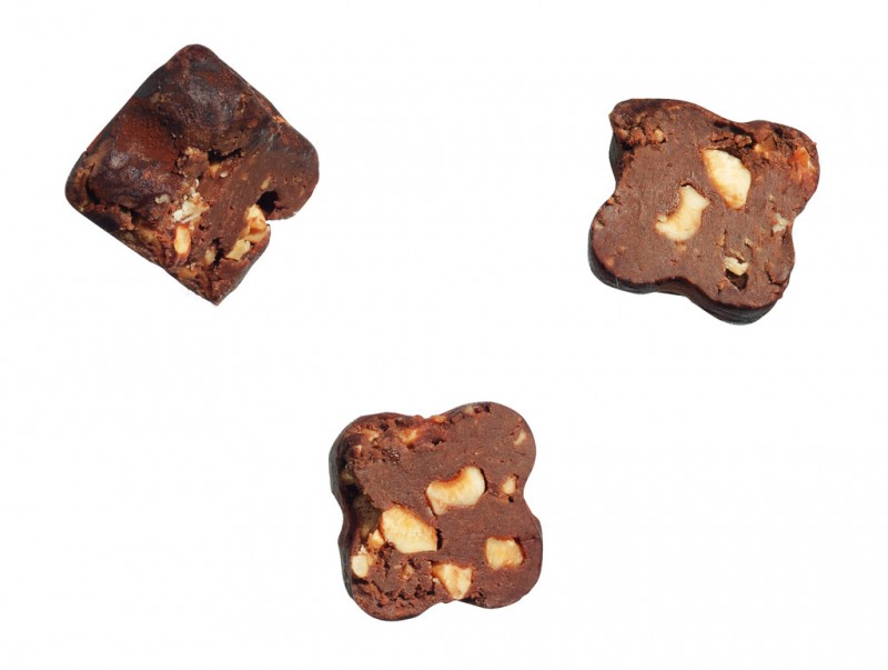 Tartufi dolci al gianduia, sfusi, truffles cokollate me gianduia, te lirshme, Viani - 1000 gr - cante